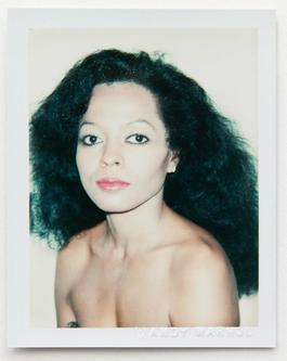 Andy Warhol, Polaroid Photograph of Diana Ross (The Supremes), 1981