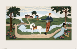 The Valley Farm Road (1810), Elkanah L. Sears and Maria F. Crocker