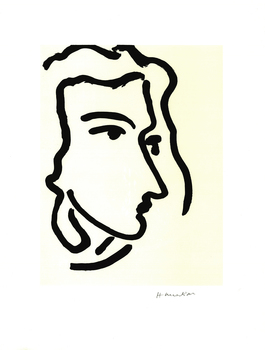 Nadia Regardant A Droite, Femme III
