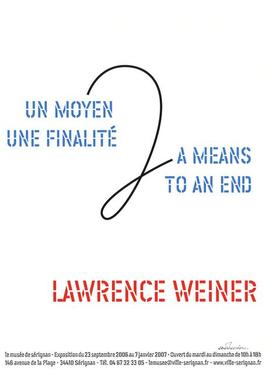 A Means To An End (Signed)