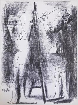 Le Peintre et Son Modele