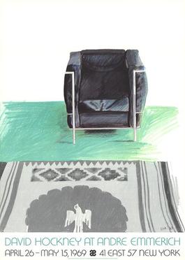 Corbusier Chair and Rug (lg)
