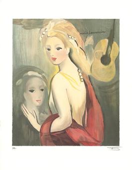 Young Girl with Guitar