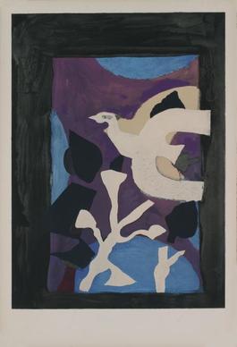 Oiseau et Lotus