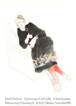 Celia In A Black Dress With Colored Border