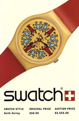 Swatch: Keith Haring-Model Avec Personnages