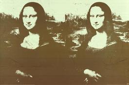 Two Golden Mona Lisas (Lg)