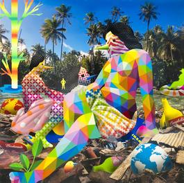 Venus Relaxing at the Trash Paradise I
