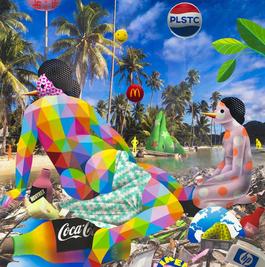Venus Relaxing at the Trash Paradise II