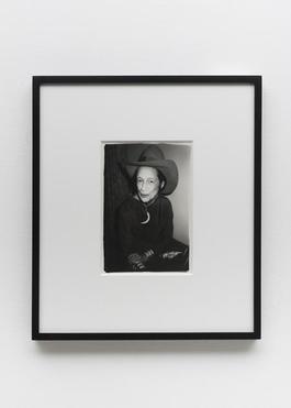 Diana Vreeland Wearing a Cowboy Hat