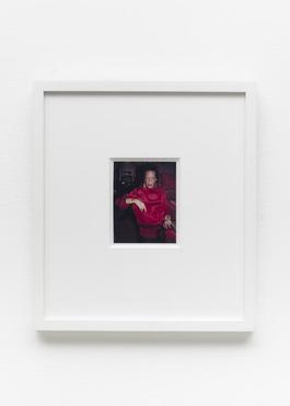 Diana Vreeland in Red Dress