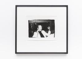 Halston in a Limo