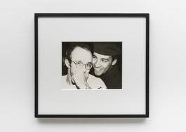 Keith Haring & Juan Rivera (smiling)