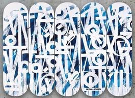 Exclusive RETNA x Beyond The Streets Skate Deck