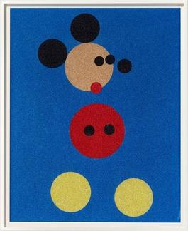 Mickey (Blue Glitter)