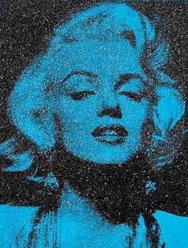 Marilyn Portrait California (Venice Blue)