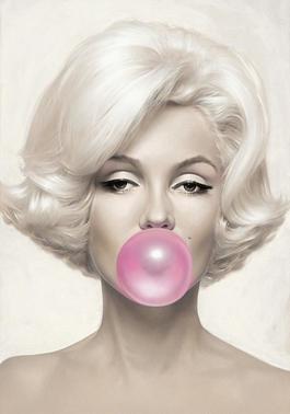 Marilyn Monroe Pink Bubblegum