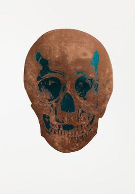 Panama Copper/Turquoise Skull