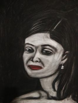 Woman with Blank Stare 2
