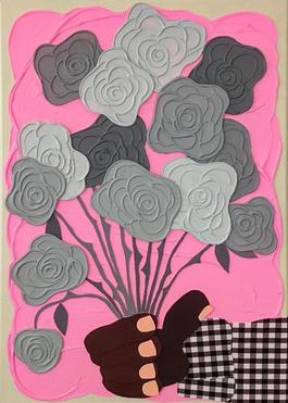 Rosas Grises (Pink)