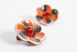 Untitled (Flower Earrings)