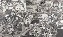 The manga scape
