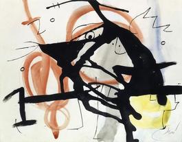 Personnage, oiseaux IV (W7803)