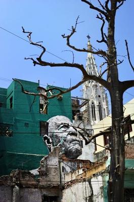 The Wrinkles of the City, La Havana, Raul Cabrera Cardenas, (artwork by JR, project by JR & Jose Parla) Cuba