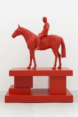 Neutra on horseback