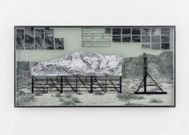 Giants, Death Valley, Billboard, Work in progress #1, California, USA