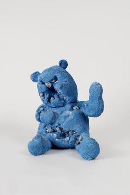 Blue Calcite Bear