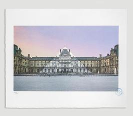 La Pyramide, 12 June 2016, 5H55 Pyramide, Architecte I. M. Pei, Musee du Louvre, Paris, France, 2016 *