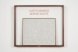 Gouts simples