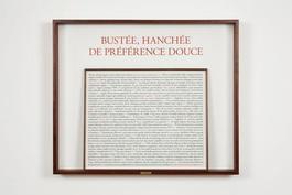 Bustee, hanchee de preference douce