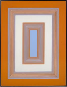 Orange, White and Blue