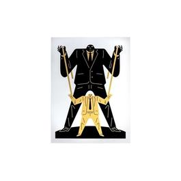 Little Man Big Man Putin Trump (Gold)