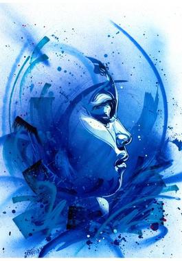 Blue