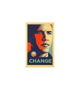 Obama Change (Numbered Edition)