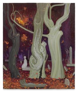 Old Trees in Fall