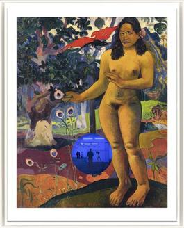 Gazing Ball (Gauguin Delightful Land)