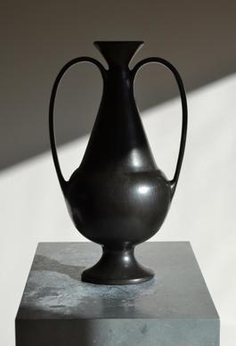 1940s Bucchero Vase by Gio Ponti