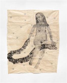 Woman on Snake