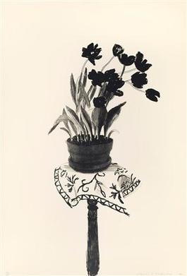 Black tulips