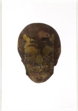 The Dead (Chocolate Oriental Gold Skull)