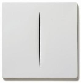 Concetto Spaziale (Bianco)