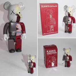 Dissected Companion: Bearbrick 400% & 100% (Red)