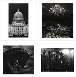 1. Untitled (Capitol Detail) 2. Untitled (Throne Room) 3. Untitled (Bucephalus) 4. Untitled (Riot Cops)