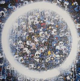 Enso: Memento Mori Red on Blue