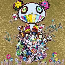 Panda Family (Gold)