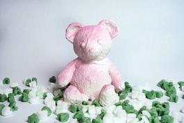 Cracked Bear (Pink)